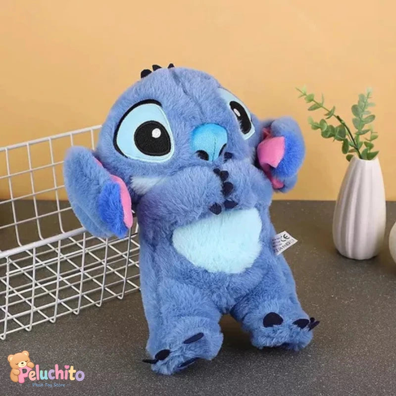 Peluche Stitch que Respira y Cobra Vida 💙 Luz, Sonidos y Movimiento