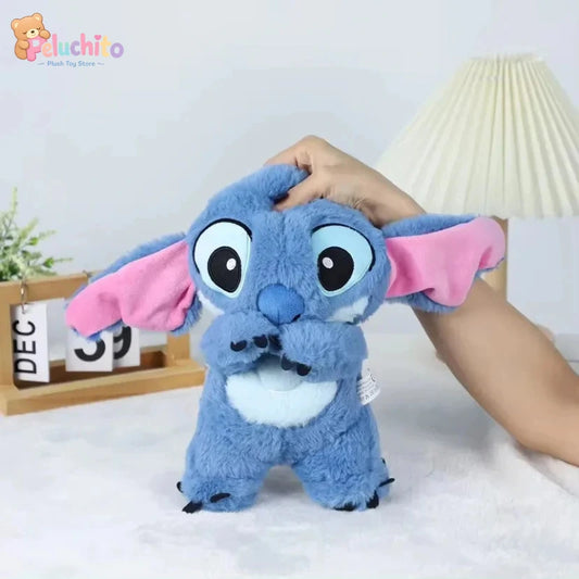 Peluche Stitch que Respira y Cobra Vida 💙 Luz, Sonidos y Movimiento