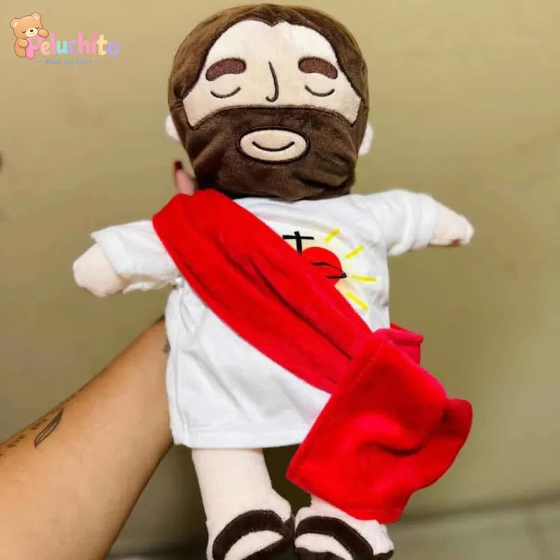 Peluche Jesús que Respira y Transmite Paz  Luz, Sonidos y Movimiento