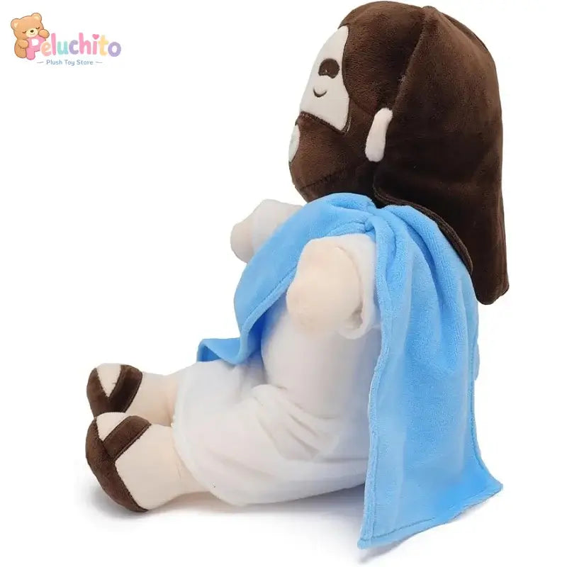 Peluche Jesús que Respira y Transmite Paz  Luz, Sonidos y Movimiento