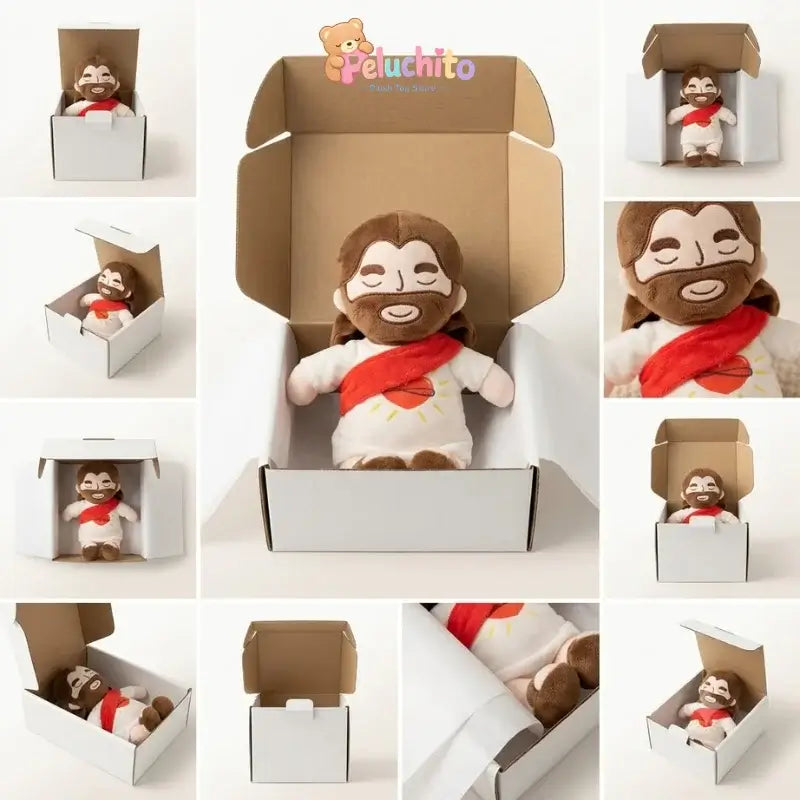 Peluche Jesús que Respira y Transmite Paz  Luz, Sonidos y Movimiento