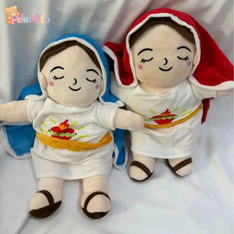 Peluche de la Virgen María que Respira con Luz, Sonidos y Movimiento